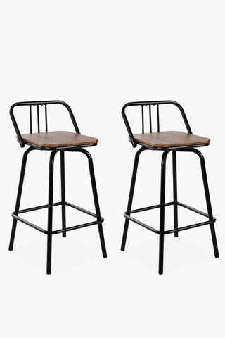 Vigo Swivel Nook Stool Set