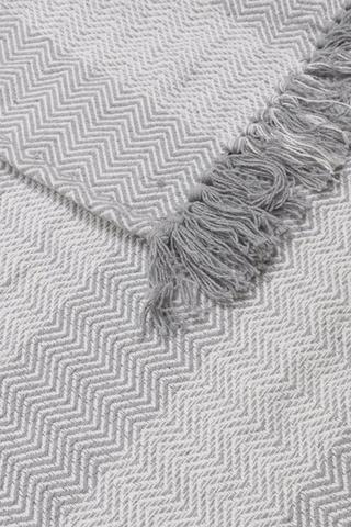 Fernando Cotton Stripe Tassel Runner, 70x140cm