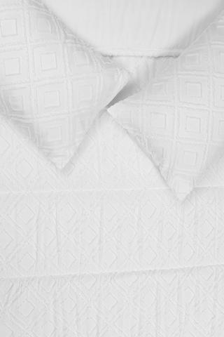 Soft Touch Clipped Diamond Comforter Set