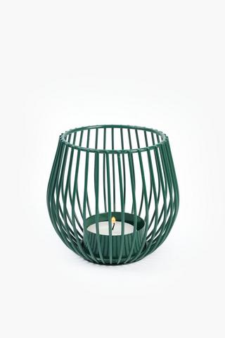 Metal Wire Tealight Holder, 9x9cm