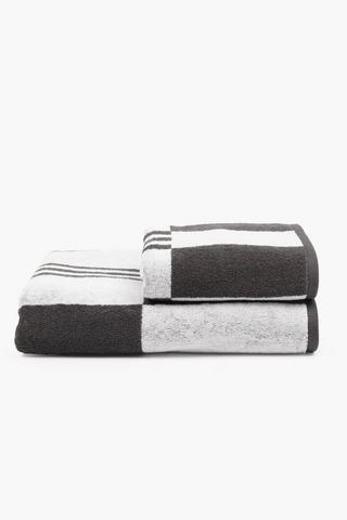 Jacquard Check Hand Towel, 50x90cm