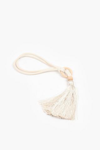 Double Rope Tassel Curtain Tie Back