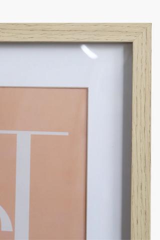 Framed 2 Pack C'est La Vie Canvas, 40x60cm