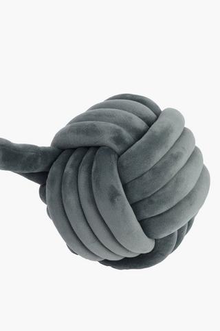 Velvet Knot Door Stop