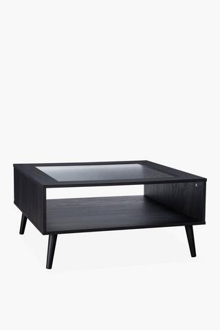 Fluted Glass Coffee Table