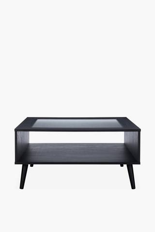 Fluted Glass Coffee Table