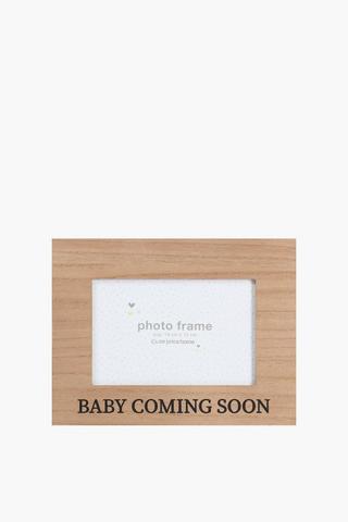 Baby Coming Soon Frame, 10x15cm