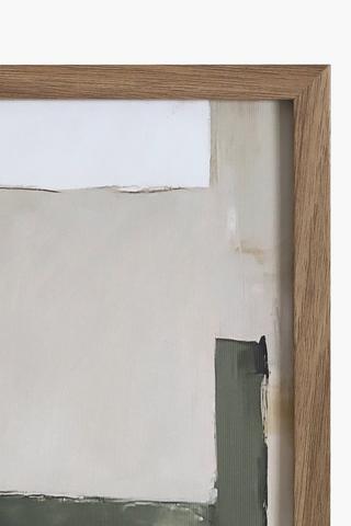 Framed 2 Pack Abstract Canvas, 30x40cm