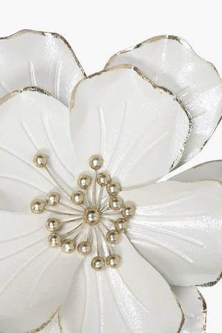 Dimensional Metal Flower Wall Art, 40cm