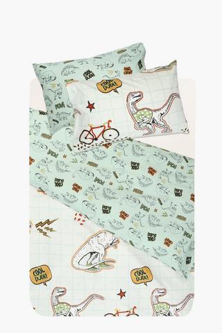 Soft Touch Thurston Dino Duvet Cover Set