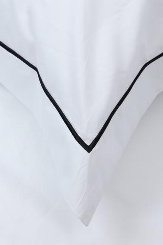 300 Thread Count Premium 2 Pack Sateen Embroidered  King Pillowcase