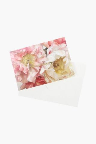 Isabella Floral A6 Card