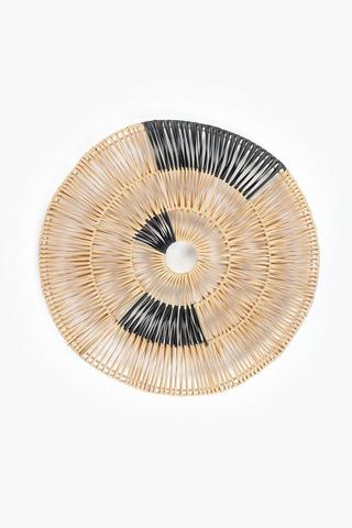 Dimensional Woven Circles, 75cm