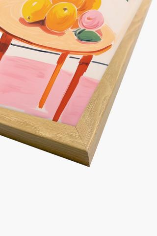 Framed Painterly Home Canvas, 40x60cm