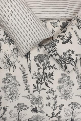 Polycotton Mackenzie Floral Reversible Duvet Cover Set