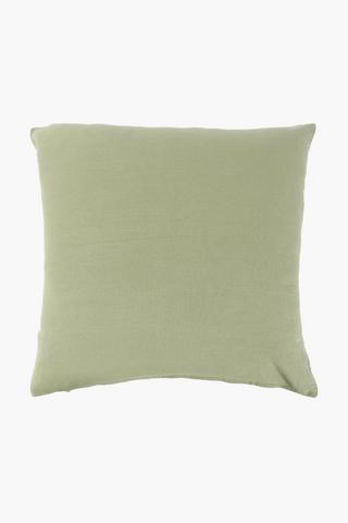 Premium Cotton Dobby Fringe Scatter Cushion Cover, 60x60cm
