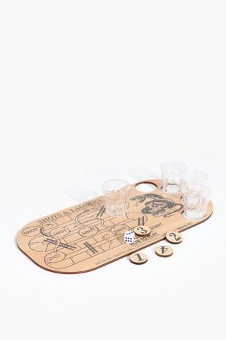 Shots And Ladders Drinking Game Set