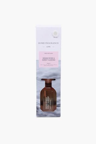 Indian Rose And Sweet Almond Diffuser, 120ml