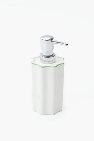 Ceramic Scallop Soap Dispenser