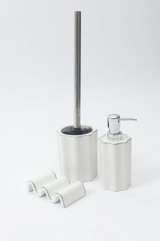 Ceramic Scallop Soap Dispenser