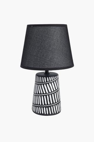 Etched Ceramic Lampset, E14