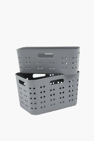 Kids Plastic Utility Storage Unit Small, L27xw17xh15cm