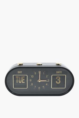 Retro Alarm Clock, 20x9cm