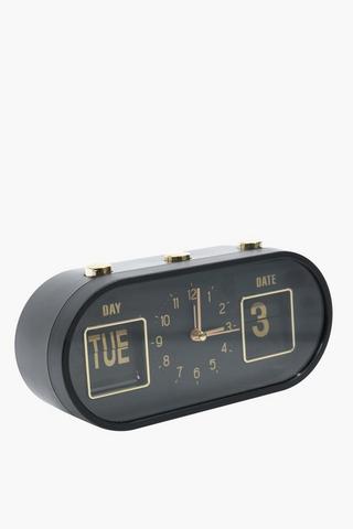 Retro Alarm Clock, 20x9cm