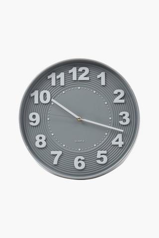 Ripple 3d Clock, 30cm