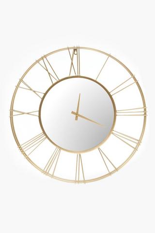 Roman Numeral Wall Clock, 60cm