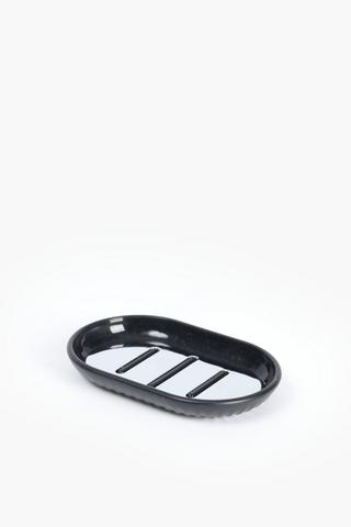 Polypropylene Fluted Soap Dish