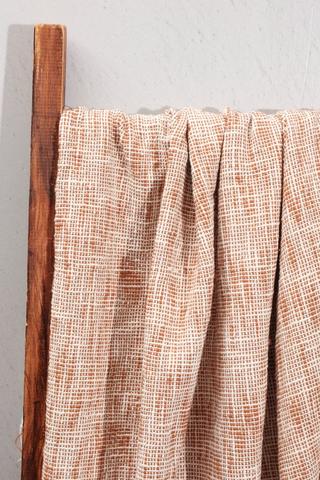 Cotton Slub Detail Throw, 140x180cm
