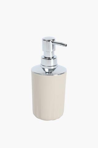 Polypropylene And Chrome Soap Dispenser