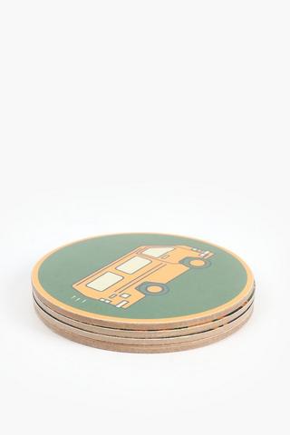 Colab Ayanda Khanyile 4 Pack Coasters