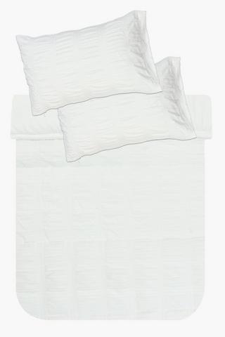 Soft Touch Jacquard Stripe Comforter Set