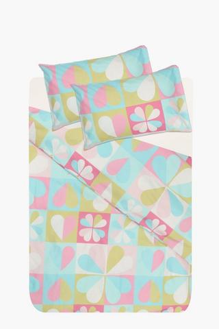 Soft Touch Isla Hearts Duvet Cover Set