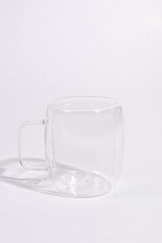 Double Wall Glass Mug