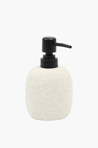 Ceramic Speckled Soap Dispenser