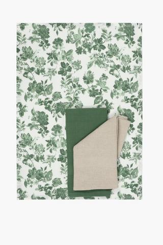 3 Pack 100% Cotton Tea Towels