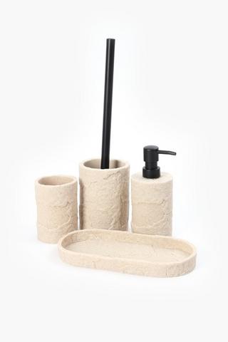 Polyresin Abstract Bath Accesories Tray