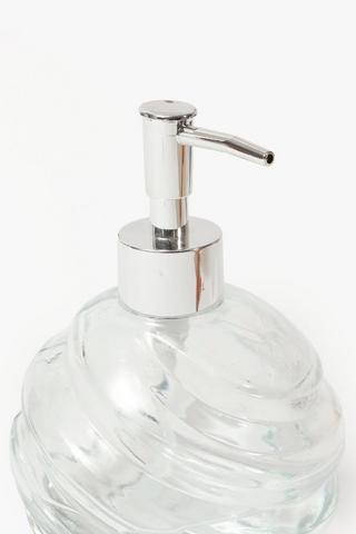 Glass Ball Soap Dispenser