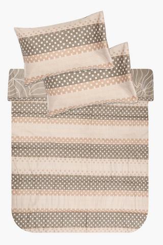 Soft Touch Okinawa Abstract Reversible Comforter Set