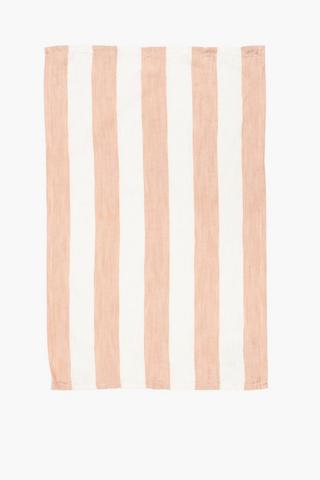 Striped Cotton Tea Towel