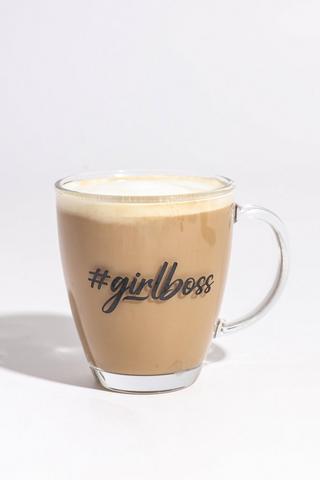 Script Glass Mug