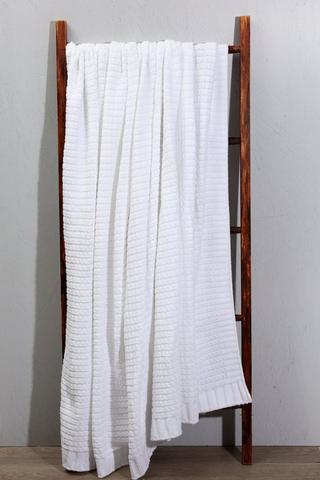 Knitted Throw, 140x180cm