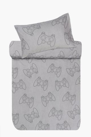 Cotton Printed Gamer Duver Cover Set
