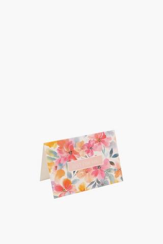 Magdelena Floral Mini Card