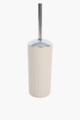 Polypropylene Fluted Toilet Brush Set
