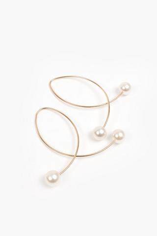 2 Pack Twist Pearl Metal Curtain Tie Back