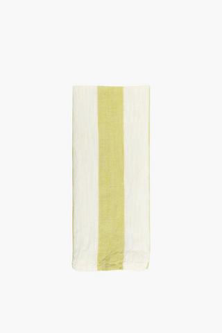 Striped Cotton Tea Towel